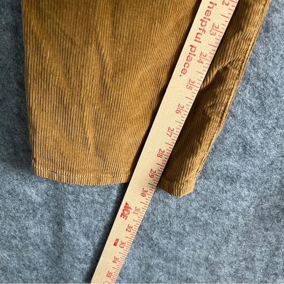 LEVI'S '94 Baggy Corduroy Pants Dijon / Golden Brown Size 25 - Picture 9 of 12
